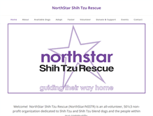 Tablet Screenshot of northstarshihtzurescue.org